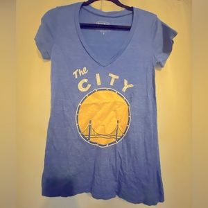 Warriors T-shirt, size Small